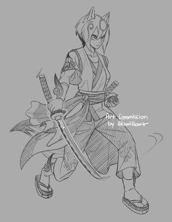 Amaterasu fan design by Bilal "Billy" Matari.